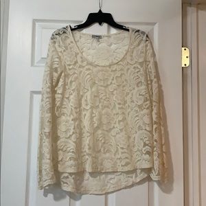 EXPRESS LACE LONG SLEEVE